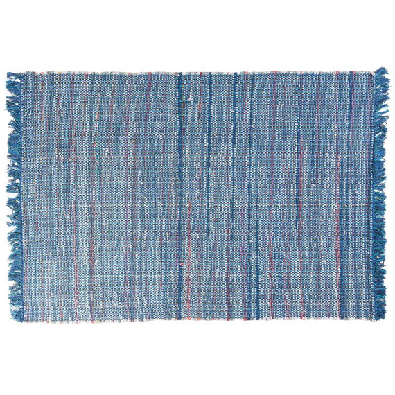 BESNI Matrózkék pamut szőnyeg 140x200 cm