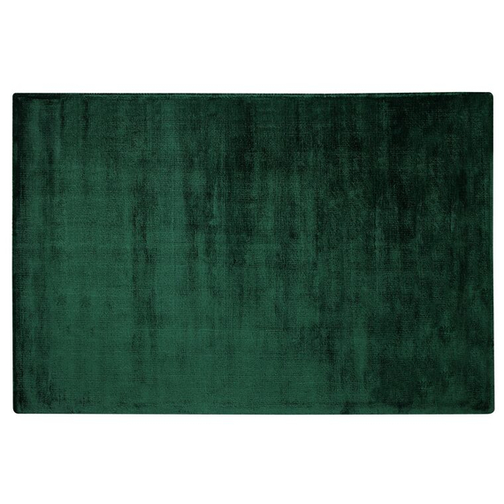 GESI II Sötétzöld viszkóz szőnyeg 160x230 cm