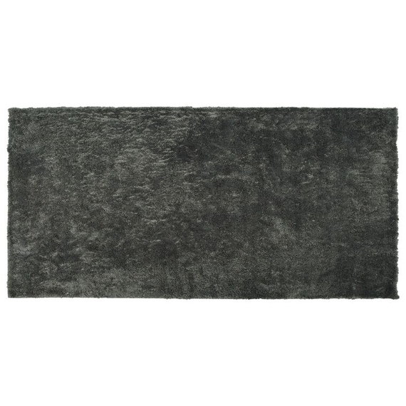 EVREN Hosszú szőrű sötétszürke szőnyeg 80x150 cm