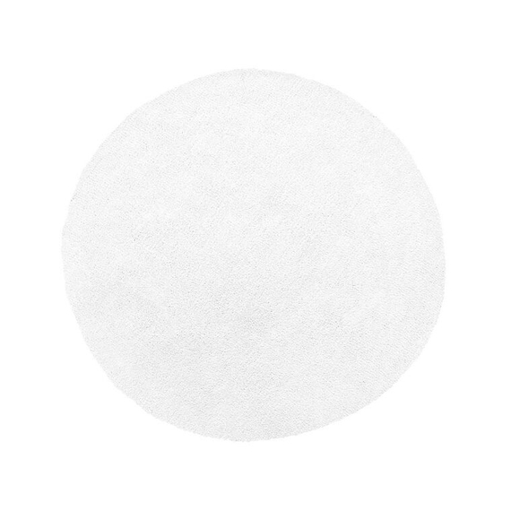 DEMRE kerek fehér shaggy szőnyeg 140 cm 1761 B