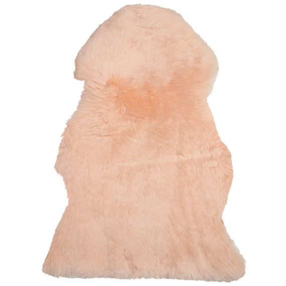 ULURU világos rózsaszín szőnyeg (báránybőr utánzat)15118 B
