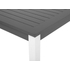 Kép 8/10 - PANCOLE kihúzható szürke alumínium étkezőasztal 168/248 x 100 cm 33383 B