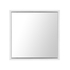 Kép 1/5 - BRIGNOLES fehér falitükör 50 x 50 cm 13263 B