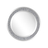 Kép 1/6 - ERBRAY ezüst fali tükör 70 cm 4294 B