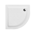 Kép 3/7 - SIUNA félkör alakú fehér zuhanytálca 90 x 90 x 7 cm 15980 B