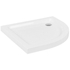 Kép 4/7 - SIUNA félkör alakú fehér zuhanytálca 90 x 90 x 7 cm 15980 B