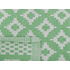 Kép 3/5 - THANE világoszöld-fehér kültéri szőnyeg 120 x 180 cm 50431 B