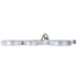 Kép 5/10 - LUGA ötégős ezüst színű fém LED mennyezeti lámpa 23857 B