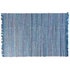 Kép 1/4 - BESNI Matrózkék pamut szőnyeg 160x230 cm