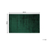 Kép 4/4 - GESI II Sötétzöld viszkóz szőnyeg 160x230 cm