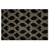 Kép 1/4 - VEKSE Fekete szőnyeg arany mintával 160x230 cm