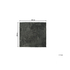 Kép 4/4 - EVREN Hosszú szőrű sötétszürke szőnyeg 200x200 cm