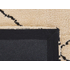 Kép 2/4 - MUTKI Bézs szőnyeg fekete rombusz mintával 200x300 cm