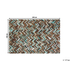 Kép 4/4 - AMASYA Barna patchwork bőrszőnyeg 160x230 cm