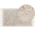 Kép 7/7 - BITLIS világosbézs hosszú szálú szőnyeg 80 x 150 cm 21609 B