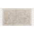 Kép 1/7 - BITLIS világosbézs hosszú szálú szőnyeg 80 x 150 cm 21609 B