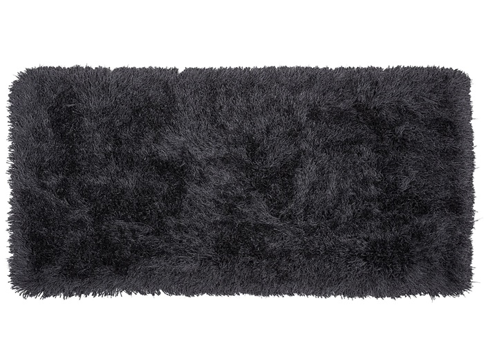 CIDE shaggy fekete szövet szőnyeg  80x150 cm 15159 B