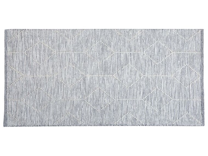 EDREMIT szürke és bézs pamutszőnyeg 80 x 150 cm 17024 B